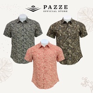 [Batik 9/10] Pazze Baju Batik Slim Fit Short Sleeve SS30385C7-C8/460/480/481/482/483/484/485/486