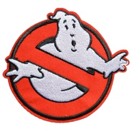 Ghostbusters Movies No Ghosts Logo Embroidered Iron/Sew On Patch 3.5"