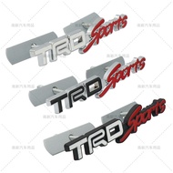 【Big Sale】1 Piece For TRD-Sports Logo 3D Metal Emblem For Toyota Vios hilux Innova Fortuner Wigo hia