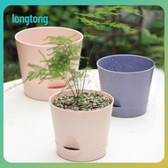 LT  Breathable Flower Pot Purple Home Supplies Round Flower Pot Light Blue Gardening Tools Multicolo