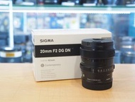 Sigma 20mm F2 For SONY