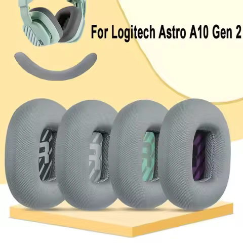 EarPads Suitable For Logitech Astro A10 Gen 2 Gaming Headset High Quality Cloth Memory Foam Replace 