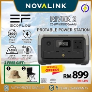 ECOFLOW River 2 Portable Power Station | 300W (Surge 600W) | 80000mAh Solar Powerbank Camping  Ecofl