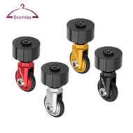 [deevoka] Folding Bike Seatpost Easy Wheel EZ Wheel Roller Travel Parking Easywheel