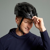 Decathlon ROCKRIDER Helm Sepeda Gunung EXPL 50 Hitam - 8530112