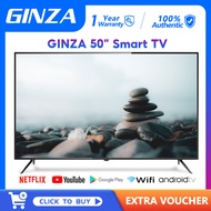 GINZA 60 50 Inches Smart TV Full HD Android TV LED TV Flat Screen TV