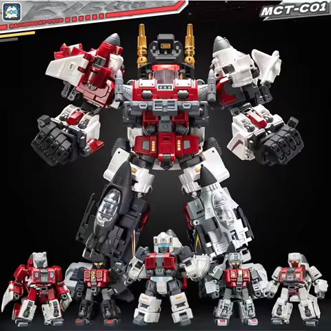 In stock MachineCat-Toys Transformation MCT-C01 Superion MINI 5 in 1 Combiner Form Action Figures Co