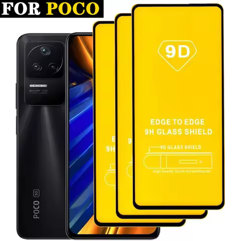 For Xiaomi Poco X3 X4 M3 M4 Pro 5G Screen Protector For Poco F3 F4 F2 X3Pro X3GT X4GT X3NFC F4GT Ful