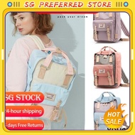 Doughnut【SG stock Fast Shipping】HK Doughnut Macaroon Classic 16L Backpack Classic School Bag Travel 