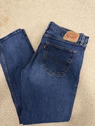 二手 美國購買 Levis Levi‘s 511 Jeans Red  深藍色 彈性 牛仔褲  W36 x L32