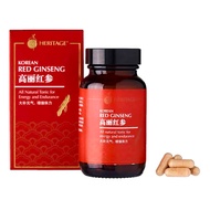 HERITAGE  Korean Red Ginseng(60 Capsules)