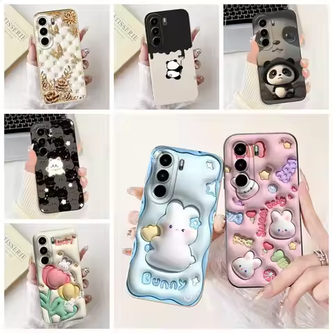 For Itel Power 70 Case P70 P673L Fashion Style 2025 Painted Matte Soft Silicone Case For ItelP70 Pow