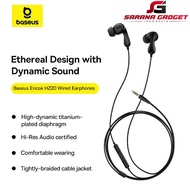 Baseus Headset Encok HZ20 Hi Res Dynamic Sound Jack Audio 3.5mm Wired Earphone Handsfree Kabel