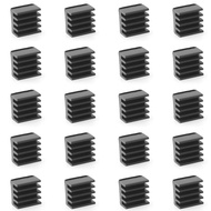 Lind Kitchen 20PCS 9x9x5mm Small Mini Heatsink Kit Thermal Conductive Adhesive Tape Mini Cooler Alum