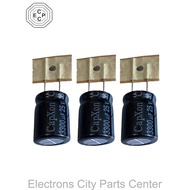 3 PCS. 3300uF 25V CAPXON CAPACITOR