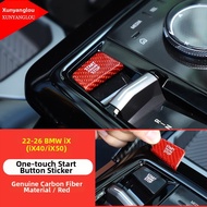 XUNYANGLOU | For BMW IX40 22-25 Carbon Fiber Imported Dashboard Panel