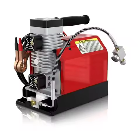 GX-CS2 E-CS2 12V 30MPa 300Bar 4500Psi PCP Air Compressor Oil Free Portable High Pressure Pump For Di