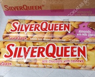 SilverQueen Almond Mede 22gr – 1 Box Isi 10 Batang Coklat Mix Rasa Snack Manis Hemat