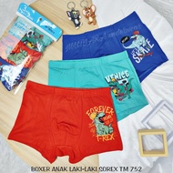 Sorex Boys' Boxer Briefs 1 Pack 3pcs Size S-XL TM 752, 703, 704, 705, 706 Sorex Children's Underwear