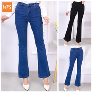 MFS Jeans Women Bootcut Jeans Women Flare Jeans Slim Fit High Waist Botcut Jeans Seluar Jeans Peremp