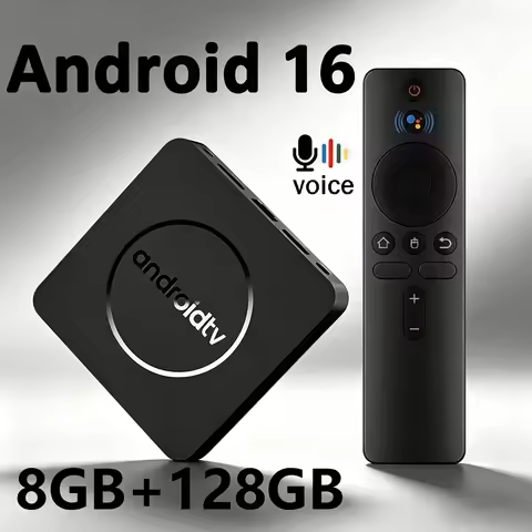 YOZHIXU Q10 Smart TV Box Android 16 Allwinner H313 8GB 128GB Quad Core Cortex A53 Wifi BT5.4 8K HD V