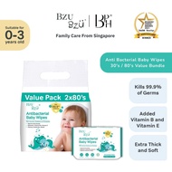 Bzu Bzu Antibacterial Baby Wet Wipes
