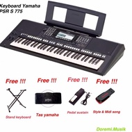 Terlaris !! Keyboard Yamaha PSR S775 Original resmi Paket Complete