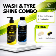 【CP CAR Detailer】Wash + Tyre Coating Nano Car Shampoo + Tyre Coating 纳米洗车液 + 轮胎镀膜 Car care