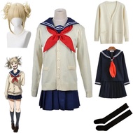 My Hero Academia Cosplay Halloween Costume Anime Boku No Hero Academia Himiko Toga JK Uniform Sweate