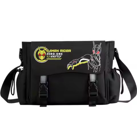 33Cm Size Kamen Rider Bag Build Anime Student Crossbody Shoulder Bag When King Saber
