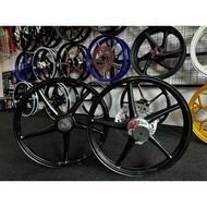 Y125ZR RIM SP CUSTOM HUB BLACK