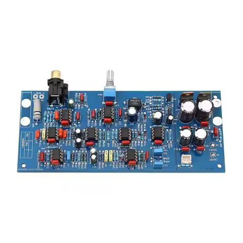 Classic-Subwoofer Preamplifier Board For DIY Speaker Amplifier 8Pcs NE5532 OPAMP Low Pass Filter Aud