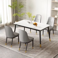 Dining Table 餐桌 Meja Makan Marble Meja Makan 4/6 Kerusi Ikea Nordic Set Meja Makan 饭桌