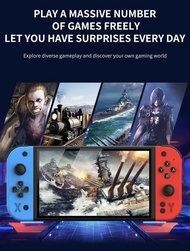 G90 ประกันศูนย์ 3 เดือน จอ OLED คอนโซลวิดีโอเกมมือถือระบบLinux 7.0 นิ้วหน้าจอIPSแบบพกพาเครื่องเล่นวิ