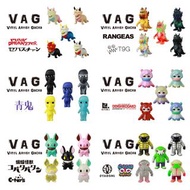 *實體店預訂* VAG (VINYL ARTIST GACHA) 10th ANNIVERSARY 2 PUNK DRUNKERS「セバスチャン」 T9G「RANGEAS」 青鬼「青鬼」 日ノ元重工 