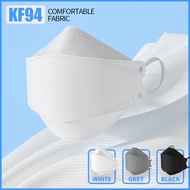 MaboGreen 100Pcs KF94 Nano Fiber Filter Face Mask KF94 Mask Medical Anti-Dust Anti-Fog Korea