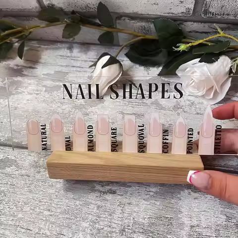 Acrylic nail art display board, artwork stand, nail piece display, storage tools, wearing armor artw