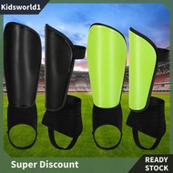 [kidsworld1.sg] Soccer Shin Guards Football Shin Pads Protector with Ankle Protection for Adults