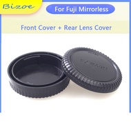 Rear Lens Cap Cover and Camera Body Cap For Fuji X-PRO1 X-PRO2  X100V XH2S XS10 XT1 XT2 XT3 XT4 XT10