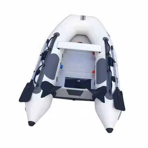 2018 China Electric Engine Rigid PVC Inflatable Rubber Pedal Boat