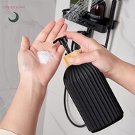 1/3pcs 500ML Striped Bottles For Shampoo, Body Wash, And Conditioner, Kitchen/Bathroom Soap Dispense