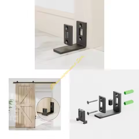 Sliding Barn Door Floor Guide Adjustable Floor Guide Wall Mounted Barn Floor D7WA