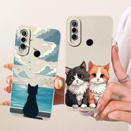 For Huawei Y9 Prime 2019 Case Cartoon Cat Shockproof Cover Soft Silicone Protector For Huawei Y9 201