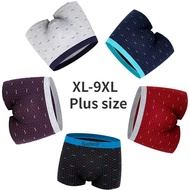 Plus size underwear For Men's  XL-9XL XL, 2XL, 3XL, 4XL, 5XL, 6XL, 7XL, 8XL, 9XL cotton middle waist fat sexy boxer shorts pants