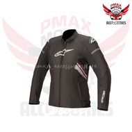 ALPINESTARS JACKET T-GP PLUS R V3 AIR WOMEN JACKET STELLA JACKET BLACK WHITE FUCHSIA JAKET PEREMPUAN