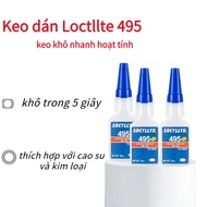 Loctite 495 Super Strong Adhesive - Quick Drying, Adhesives Metal/Plastic/Wood - Product
