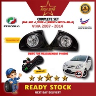 Perodua VIVA/850/660(07-14)FOG LAMP/SPORT LIGHT/BUMPER/AUTO ACCESSORIES/CLAER/PUTIH/YELLOW/KUNING