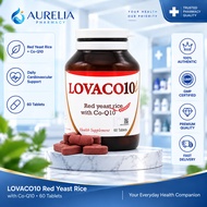 [AURELIA Pharmacy]LOVACO10 RED YEAST RICE WITH CO-Q10 50MG (60 TABLETS)