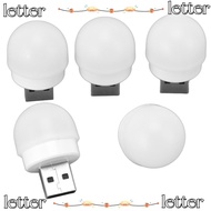 LETTER 5 Pack LED Light, 1W Plug in USB Night Light, Portable 5V Mini USB Powered LED Night Light Ba