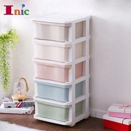 Plastic Drawer 5 Tier Storage Rack Cloth Storage Cabinet Plastic Drawer